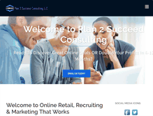Tablet Screenshot of plan2succeedconsulting.com